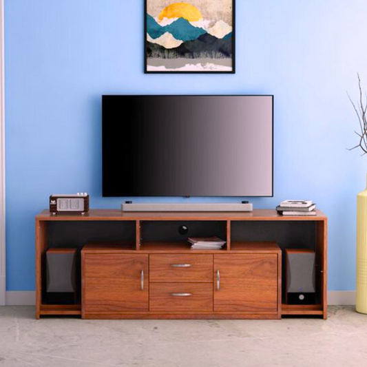 Classic Wooden TV Unit – Ideal for Flat Screen TVs ||Stylish Design Tv Stand.